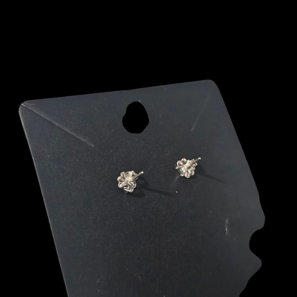 Rhinestone Waterfall Earrings, Vintage, weddings, new years, pierced ears - Picture 4 of 4